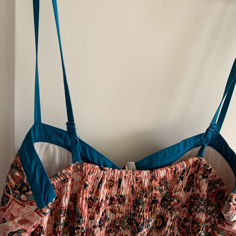 Pink and Blue Summer Dress - Picture 6 of 6